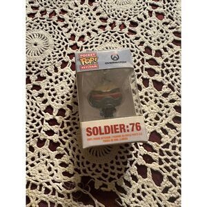 Overwatch Soldier 76 Pocket Pop Keychain